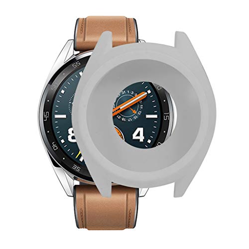 Für Huawei Watch GT2 46mm Schutzhülle,Colorful Soft Silikon Ultra dünn TPU Hülle Case Schutz für Huawei Watch GT2 46mm (Grau) von Colorful Elektronik