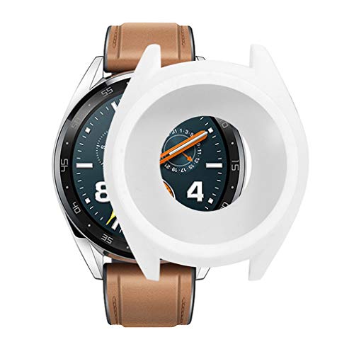 Für Huawei Watch GT2 46mm Schutzhülle,Colorful Soft Silikon Ultra dünn TPU Hülle Case Schutz für Huawei Watch GT2 46mm (Weiß) von Colorful Elektronik