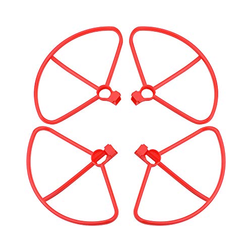 Für Xiaomi FIMI X8 SE Propeller Protector,Colorful 4 Pcs Kunststoff Drohne Propeller Guards Schutzhülle für Xiaomi FIMI X8 SE Drone (Rot) von Colorful Elektronik