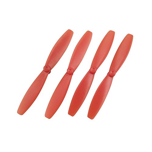 for Parrot Minidrones 3 Luftschrauben, Colorful 2 Paar Propeller Ersatz Props Blatt Propeller für Parrot Minidrones 3 Mambo Swing RC Drone (Rot) von Colorful Elektronik
