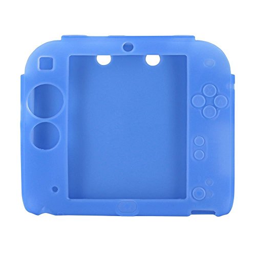 Colorful Für Nintendo 2DS Schutzhülle Case Anti-Rutsch Silikon Hülle Cover für Nintendo 2DS (Blau) von Colorful