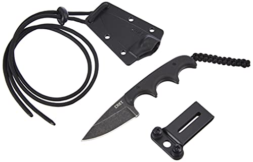 Columbia 2384K River Knife & Tool Fahrtenmesser CRKT Minimalist Drop Point, schwarz, One Size von CRKT