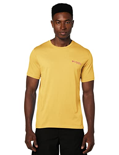 Columbia Apparel Herren Standard PFG Graphic T-Shirt, Sunlit/Mantra, L von Columbia