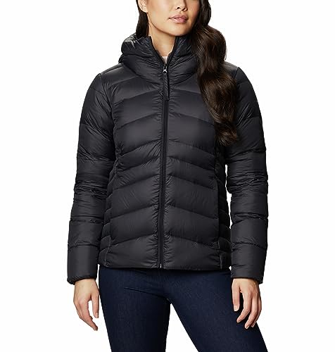 Columbia Damen Jacken Autumn Park Down Hooded Jacket, Schwarz, S, 1909232 von Columbia