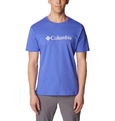 Columbia COL_195979088743 CSC Basic Logo Short Sleeve, Purple, M von Columbia