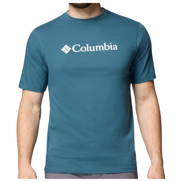 Columbia - CSC Basic Logo Short Sleeve - T-Shirt Gr S - Regular blau von Columbia