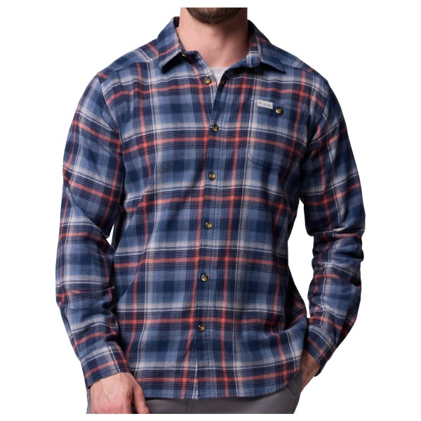 Columbia - Cornell Woods Flannel Long Sleeve Shirt - Hemd Gr XXL blau von Columbia