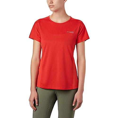 Columbia Damen Irico Knit T-Shirt, Bold Orange, S von Columbia