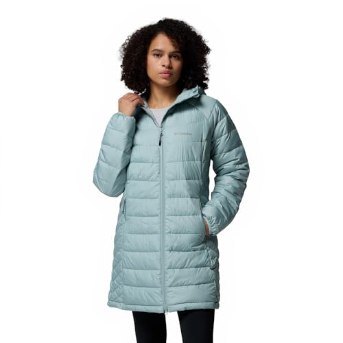 Columbia Damen Powder Lite 2 Mid Jacket Puffer Jacket Crushed Blue S von Columbia