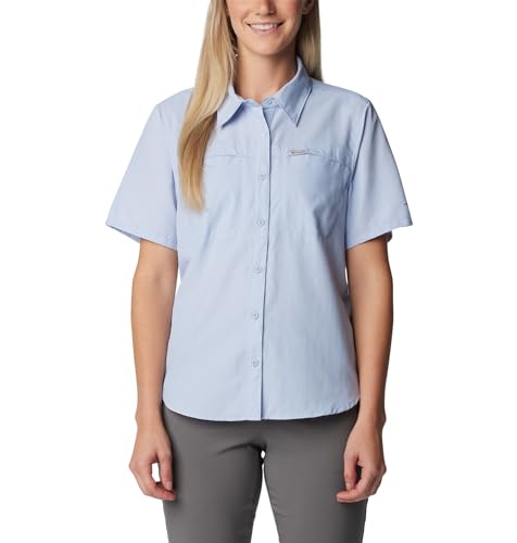 Columbia Damen Silver Ridge 3.0 Short Sleeve Kurzarm-Shirt, Whisper, von Columbia