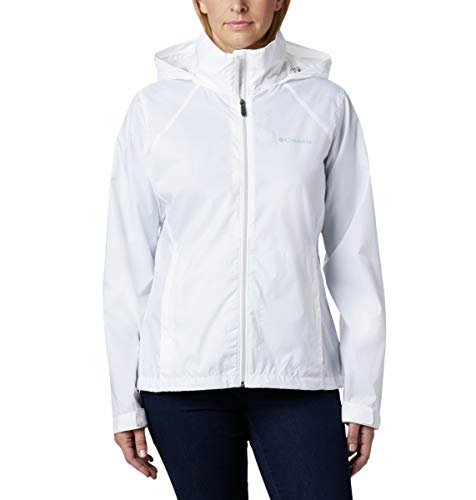 Columbia Damen Switchback III Jacket Wasserdichte Regenjacke, White, Weiß von Columbia