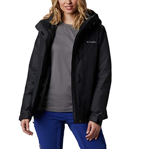 Columbia Damen Whirlibird IV Interchange Jacke, Schwarz Crossdye, 1X Plus von Columbia