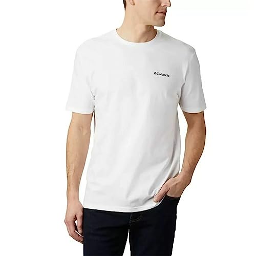Columbia Herren North Cascades Kurzarm-T-Shirt, White, XL von Columbia