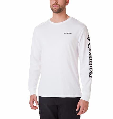 Columbia Herren North Cascades Sweatshirt, White, M von Columbia