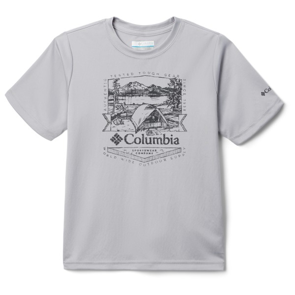 Columbia - Kid's Fork Stream Graphic Shirt S/S - T-Shirt Gr L;M;S;XL;XS blau;grau von Columbia