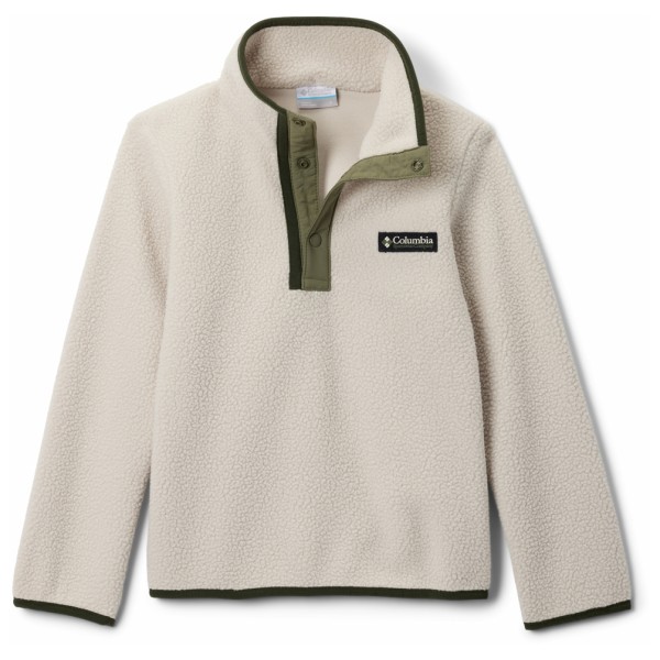 Columbia - Kid's Helvetia II Half Snap Fleece - Fleecepullover Gr L grau/beige von Columbia