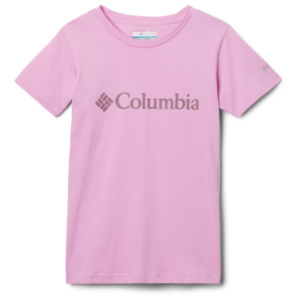 Columbia - Kid's Mission Lake Graphic Shirt S/S - T-Shirt Gr M rosa von Columbia
