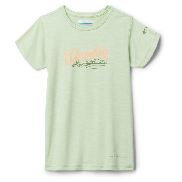 Columbia - Kid's Mission Peak Graphic Shirt S/S - Funktionsshirt Gr S grün von Columbia