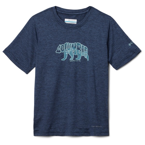 Columbia - Kid's Mount Echo Graphic Shirt S/S - Funktionsshirt Gr L blau von Columbia