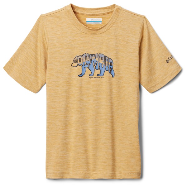 Columbia - Kid's Mount Echo Graphic Shirt S/S - Funktionsshirt Gr L beige von Columbia