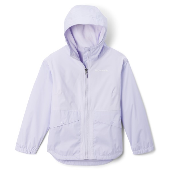 Columbia - Kid's Rainy Trails Fleece Lined Jacket Elastic - Regenjacke Gr 3 Years weiß/lila von Columbia