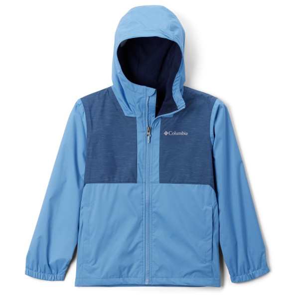 Columbia - Kid's Rainy Trails Fleece Lined Jacket - Regenjacke Gr 3 Years blau von Columbia