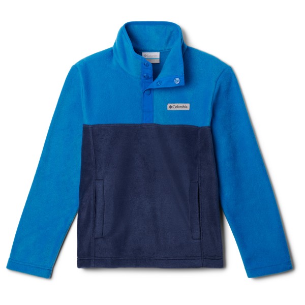 Columbia - Kid's Steens Mtn II 1/4 Snap Fleece Pull-Over - Fleecepullover Gr S blau von Columbia