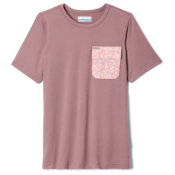 Columbia - Kid's Washed Out Utility Shirt - T-Shirt Gr M rosa von Columbia