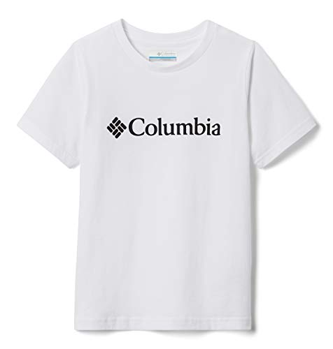 Columbia Kinder CSC Basic Logo Kurzärmeliges T-Shirt für Jugendliche Weiß von Columbia