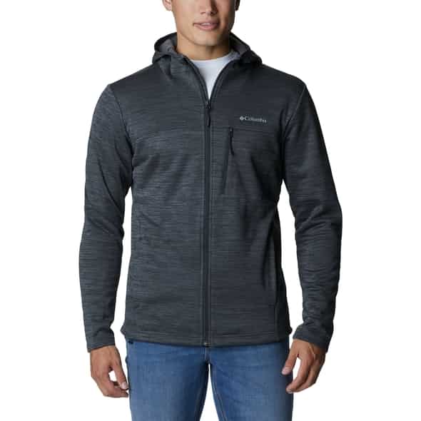 Columbia Maxtrail II Fleece Hooded Full Zip Herren (Anthrazit XL ) Kunstfaserjacken von Columbia