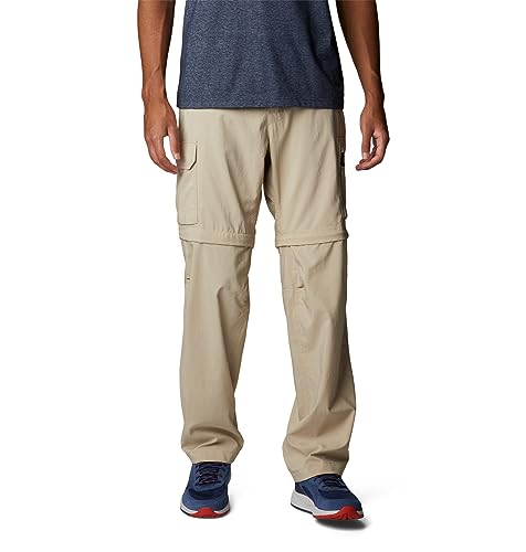 Columbia Herren Utility Umwandelbare 2-in1-Hose, Silver Ridge von Columbia