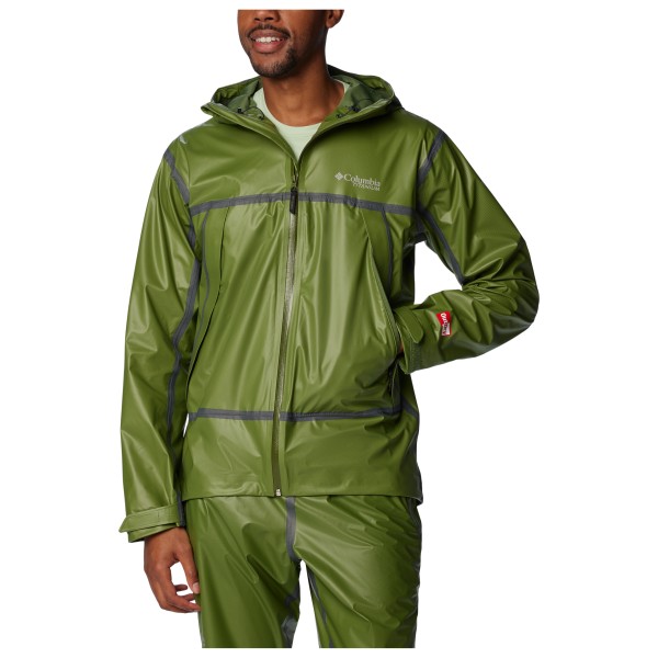 Columbia - Outdry Extreme Wyldwood Shell - Regenjacke Gr L;M;S;XL;XXL oliv;schwarz/grau von Columbia