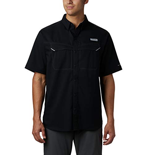 Columbia PFG Low Drag Offshore™ Herren-Shirt, kurzärmelig, Schwarz, XL von Columbia