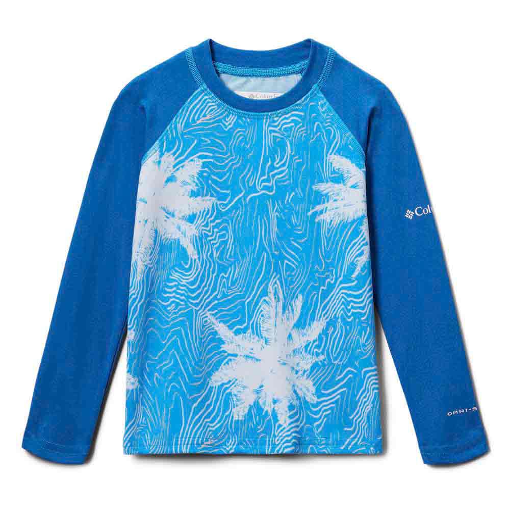 Columbia Sandy Shores printed Sunguard Long Sleeve T-shirt Blau 10-11 Years Junge von Columbia