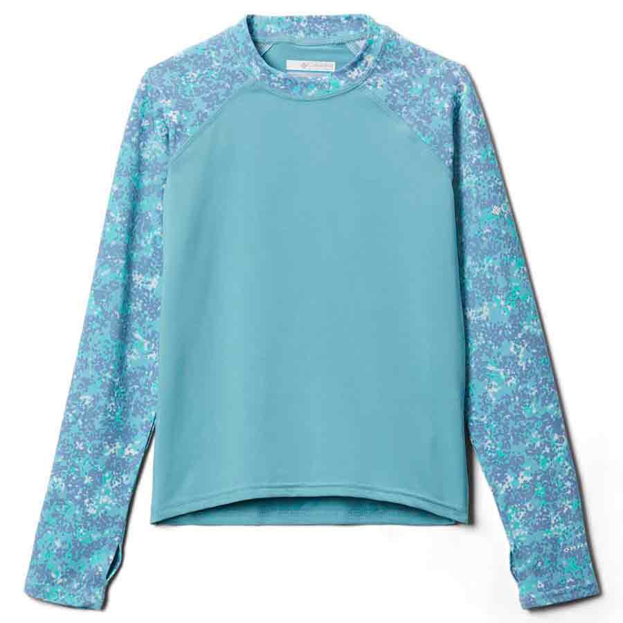 Columbia Sandy Shores printed Sunguard Long Sleeve T-shirt Blau 10-11 Years Junge von Columbia