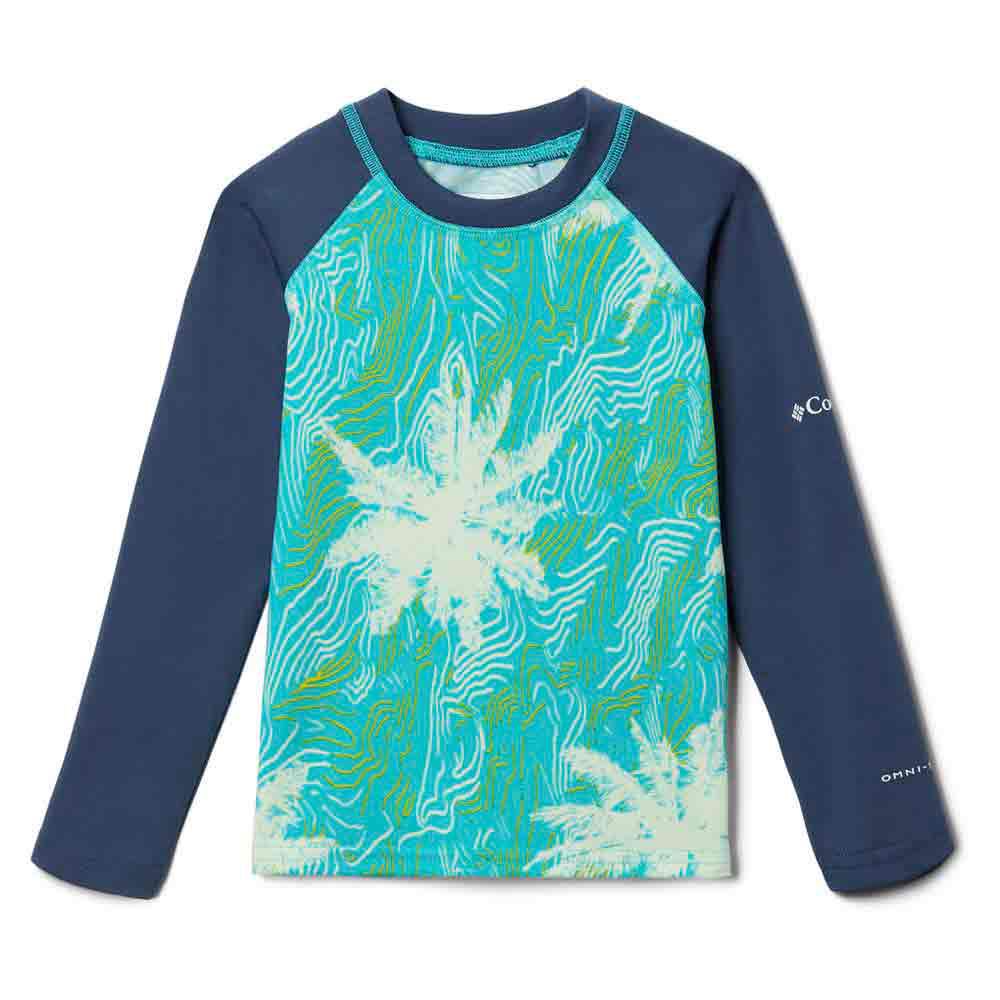 Columbia Sandy Shores printed Sunguard Long Sleeve T-shirt Blau 14-16 Years Junge von Columbia