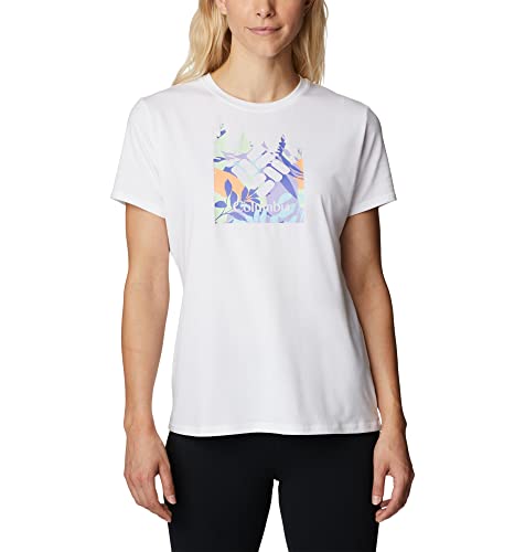 Columbia Sun Trek SS Graphic Tee Funktionsshirt Kurzarm für Damen von Columbia