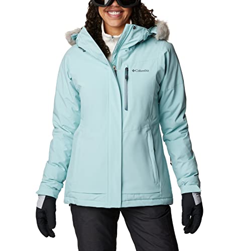Columbia Women's Ava Alpine Insulated Ski Jacket, Aqua Haze, L von Columbia