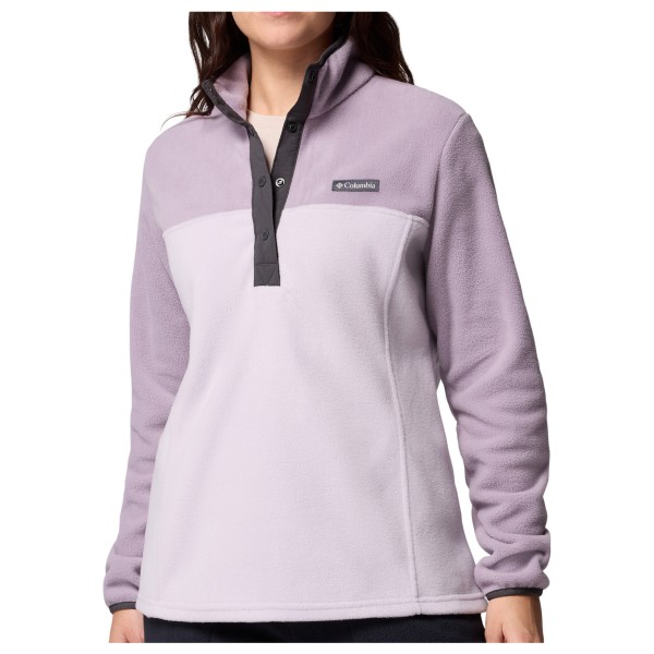 Columbia - Women's Benton Springs 1/2 Snap Pull Over II - Fleecepullover Gr M lila von Columbia