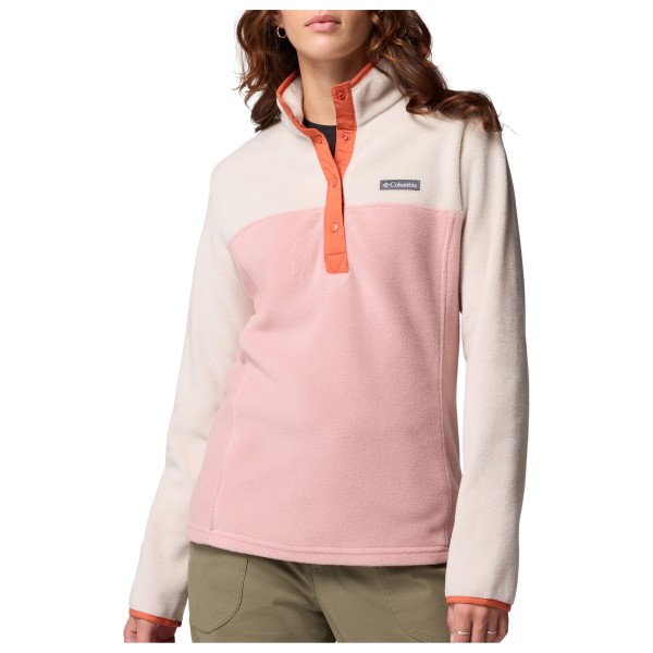 Columbia - Women's Benton Springs 1/2 Snap Pull Over II - Fleecepullover Gr XL rosa von Columbia