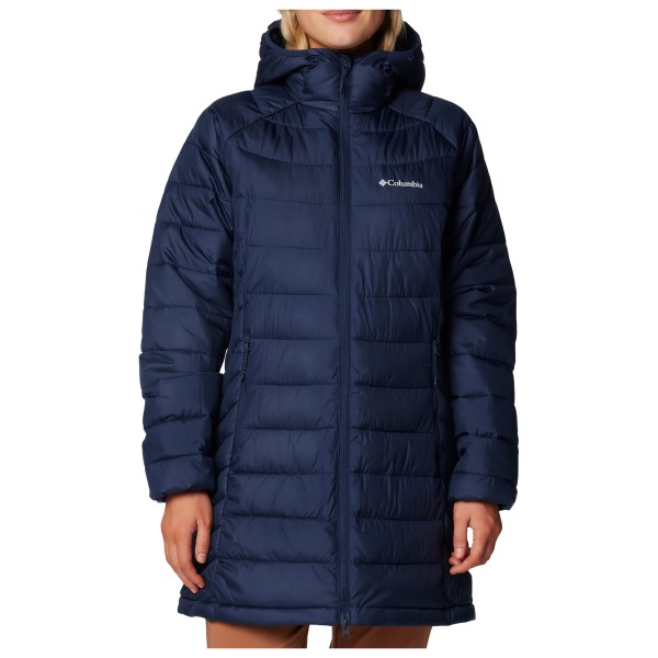 Columbia - Women's Powder Lite II Mid Jacket - Mantel Gr S blau von Columbia