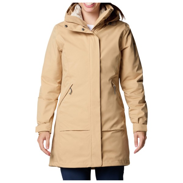 Columbia - Women's Pulaski II Interchange Jacket - Mantel Gr L beige von Columbia