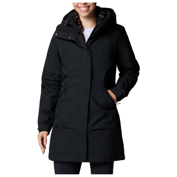 Columbia - Women's Pulaski II Interchange Jacket - Mantel Gr XS schwarz von Columbia