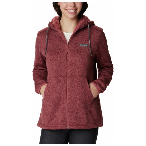 Columbia - Women's Sweater Weather Sherpa Full Zip - Fleecejacke Gr XS rot von Columbia