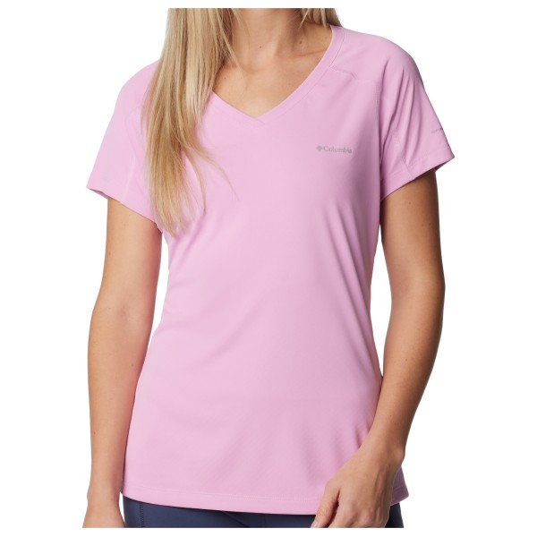 Columbia - Women's Zero Rules Short Sleeve Shirt - Funktionsshirt Gr S rosa von Columbia
