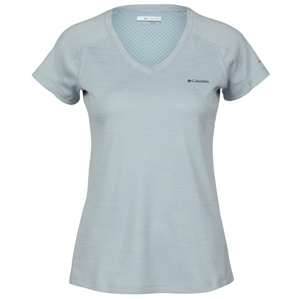 Columbia - Women's Zero Rules Short Sleeve Shirt - Funktionsshirt Gr XS grau von Columbia