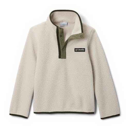 Columbia Youth Unisex Helvetia 2 Half Snap Fleece Pull Over, Dark Stone, Stone Green, S von Columbia
