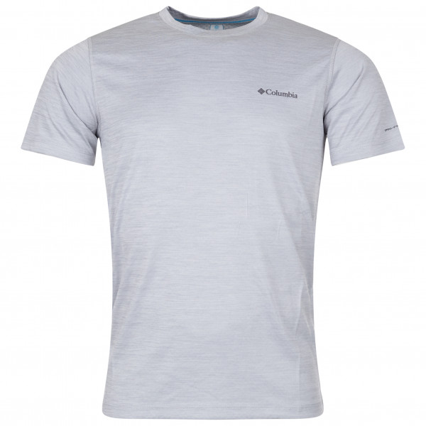 Columbia - Zero Rules Short Sleeve Shirt - T-Shirt Gr XL - Regular 27'' grau von Columbia