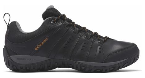 columbia woodburn ii waterproof schwarz orange herren wanderschuhe von Columbia