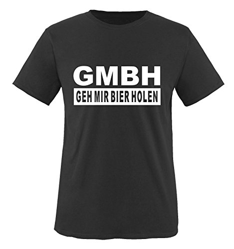 Comedy Shirts GmbH - GEH Mir Bier Holen... Herren T-Shirt Fun T-Shirt Schwarz Gr. XXL von Comedy Shirts